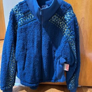 New with tag - FP Movement Snowy Peaks Fleece Zipper Jacket